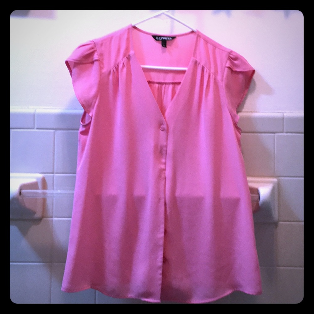 Express Button Down Blouse - image 1